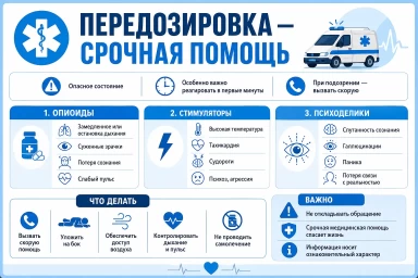 Помощь при передозировке в Пограничном